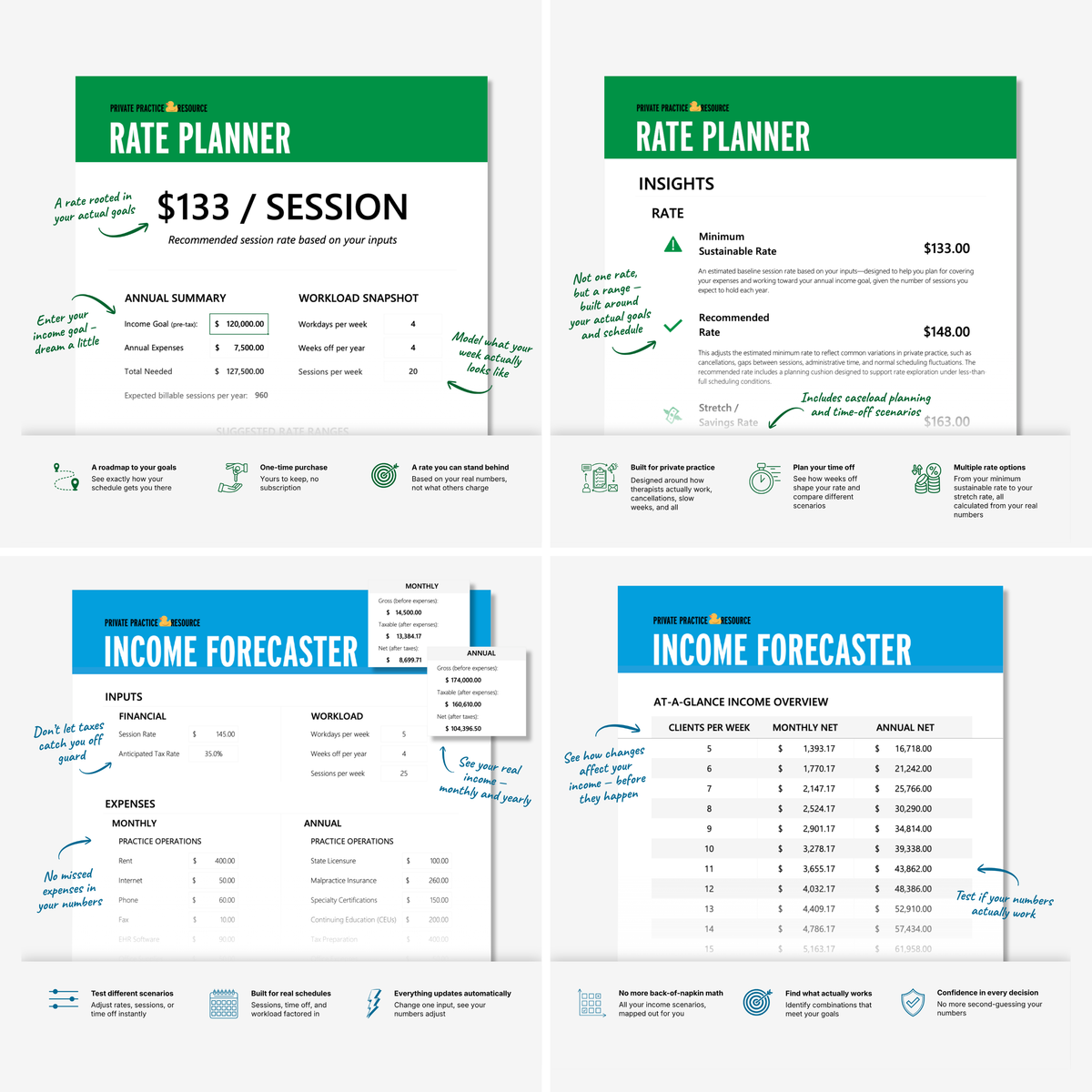Rate & Income Toolkit